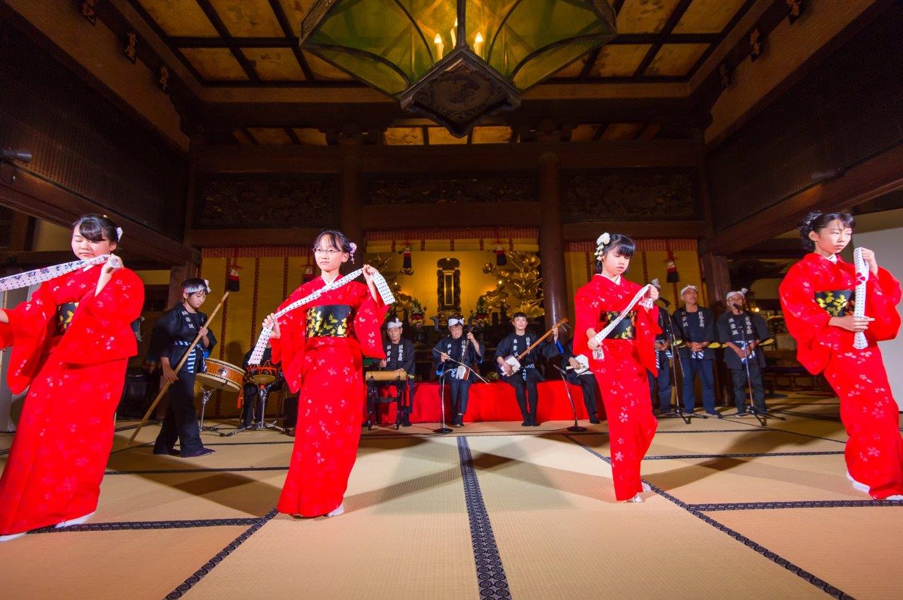 地域芸能「御印祭弥栄祭」