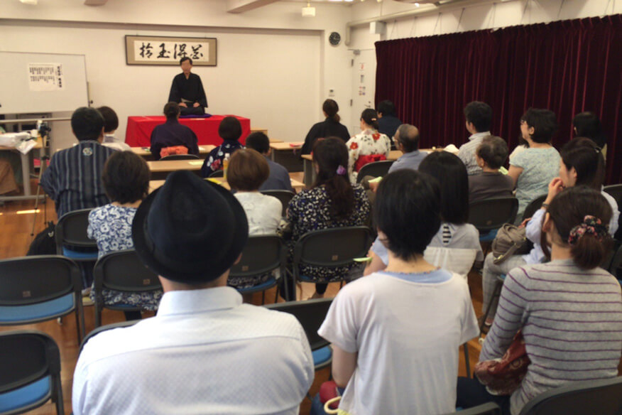 落語芸術協会との協働事業「落語体験入門」