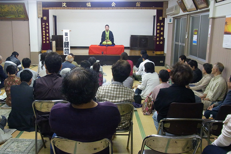 淀橋町会主催の文化行事に協力